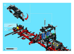 LEGO 8285 instructions page 62 – build guide