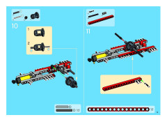 LEGO 8285 instructions page 9 – build guide