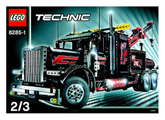 LEGO 8285 instructions page 1 – build guide