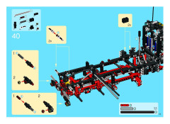 LEGO 8285 instructions page 13 – build guide