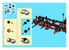 LEGO 8285 instructions page 18 – build guide