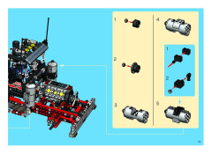 LEGO 8285 instructions page 19 – build guide