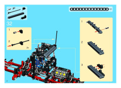 LEGO 8285 instructions page 2 – build guide