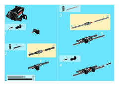 LEGO 8285 instructions page 20 – build guide
