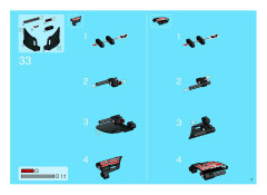 LEGO 8285 instructions page 3 – build guide