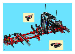 LEGO 8285 instructions page 4 – build guide