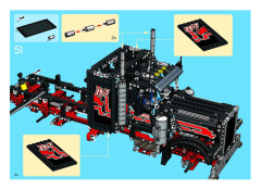 LEGO 8285 instructions page 44 – build guide