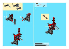 LEGO 8285 instructions page 50 – build guide