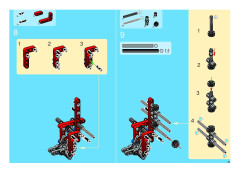 LEGO 8285 instructions page 51 – build guide
