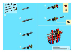 LEGO 8285 instructions page 53 – build guide