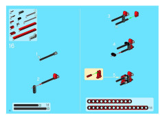 LEGO 8285 instructions page 10 – build guide
