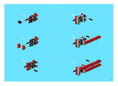 LEGO 8285 instructions page 11 – build guide
