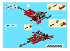 LEGO 8285 instructions page 13 – build guide