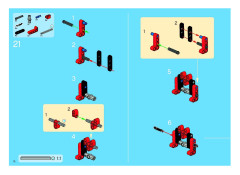 LEGO 8285 instructions page 16 – build guide