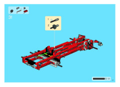 LEGO 8285 instructions page 27 – build guide