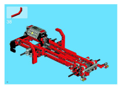 LEGO 8285 instructions page 38 – build guide