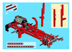 LEGO 8285 instructions page 39 – build guide