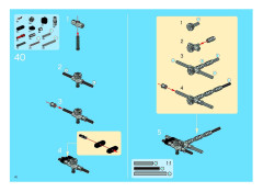 LEGO 8285 instructions page 40 – build guide