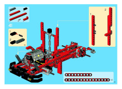LEGO 8285 instructions page 43 – build guide