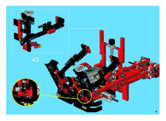 LEGO 8285 instructions page 51 – build guide