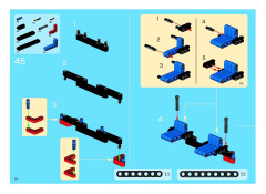 LEGO 8285 instructions page 54 – build guide
