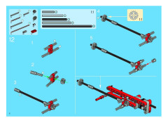 LEGO 8285 instructions page 6 – build guide