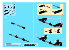 LEGO 8285 instructions page 60 – build guide