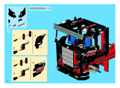 LEGO 8285 instructions page 64 – build guide