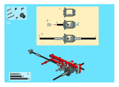 LEGO 8285 instructions page 8 – build guide