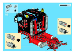 LEGO 8285 instructions page 11 – build guide