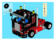 LEGO 8285 instructions page 12 – build guide