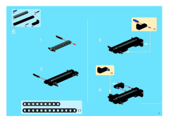 LEGO 8285 instructions page 17 – build guide