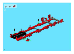 LEGO 8285 instructions page 26 – build guide