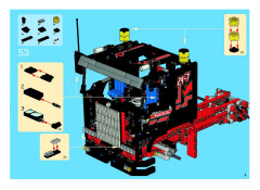 LEGO 8285 instructions page 3 – build guide