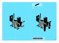 LEGO 8285 instructions page 35 – build guide