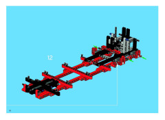 LEGO 8285 instructions page 38 – build guide