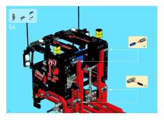 LEGO 8285 instructions page 4 – build guide