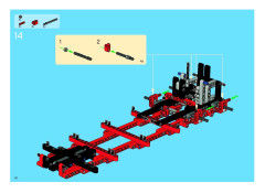 LEGO 8285 instructions page 40 – build guide