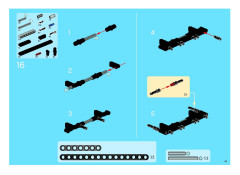 LEGO 8285 instructions page 45 – build guide