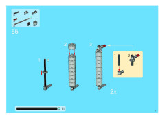 LEGO 8285 instructions page 5 – build guide