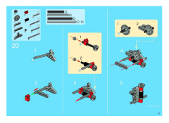 LEGO 8285 instructions page 53 – build guide