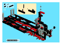 LEGO 8285 instructions page 56 – build guide