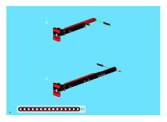 LEGO 8285 instructions page 62 – build guide