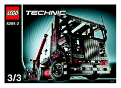 LEGO 8285 instructions page 1 – build guide