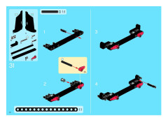 LEGO 8285 instructions page 10 – build guide