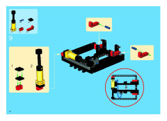 LEGO 8285 instructions page 20 – build guide