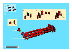 LEGO 8285 instructions page 2 – build guide