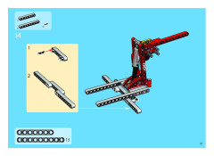 LEGO 8285 instructions page 21 – build guide