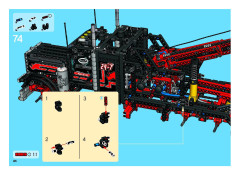 LEGO 8285 instructions page 44 – build guide