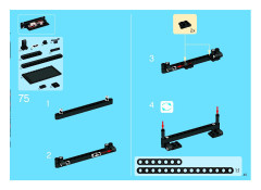 LEGO 8285 instructions page 45 – build guide